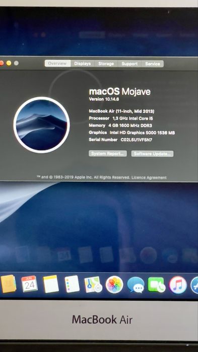 MacBook Air 11” i5 mid 2013 Ultraportabil, impecabil