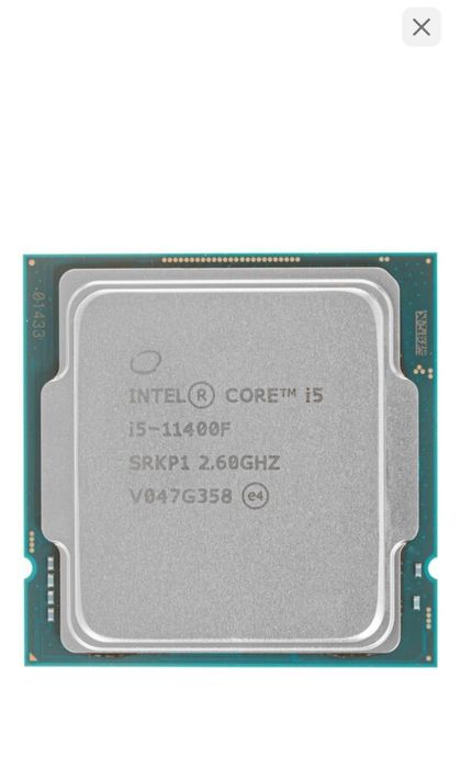 Процессор I5 11400f и мат. Плата + башня без ОЗУ