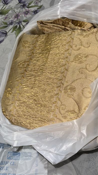 Тюль с портьерами