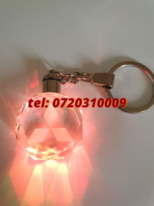Promo Breloc Sticla Cu Led 6 Culori Mitsubishi