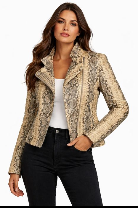 Куртка питон натуральная