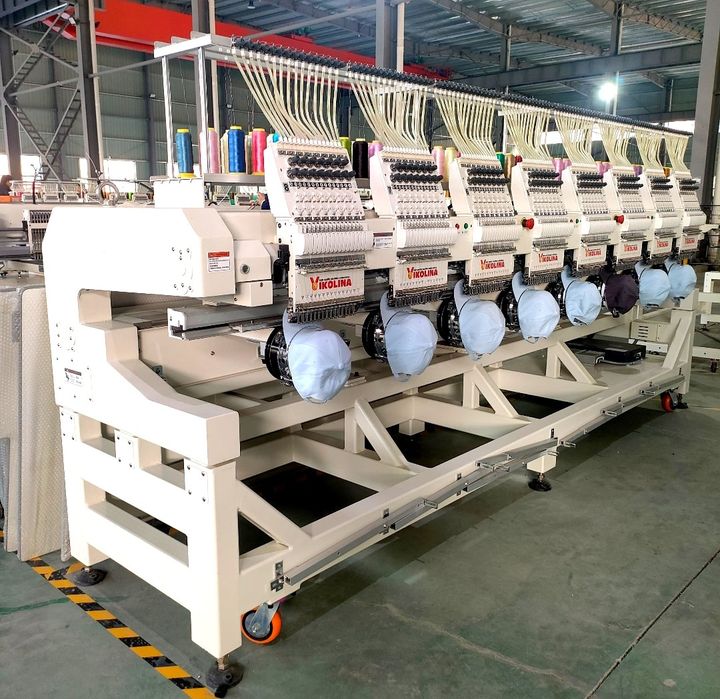 Бродировъчна машина Осем глава 450 мм .x 370 мм. + застъпване