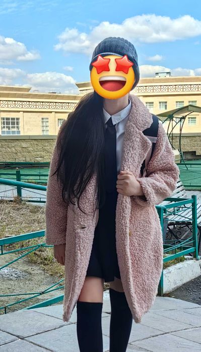 Шубка тедди на девочку