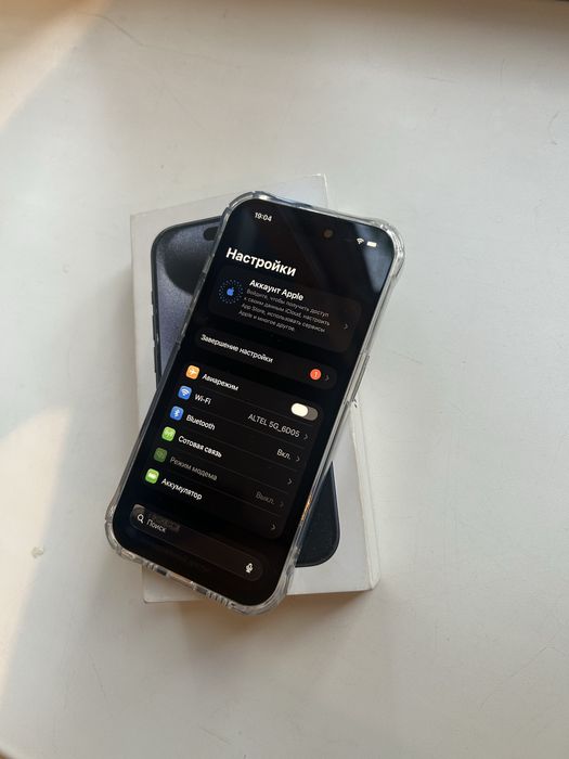 iPhone 15Pro 128гб 86%