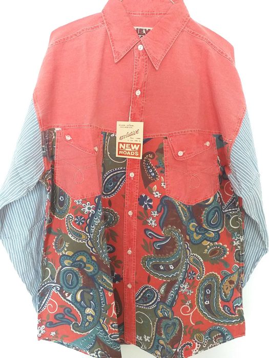 унисекс винтидж риза от 90тте размер L