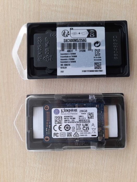 SSD mSATA Kingston SKC600MS/256G, 256 GB, SATA-III NOU, sigilat – 270 lei