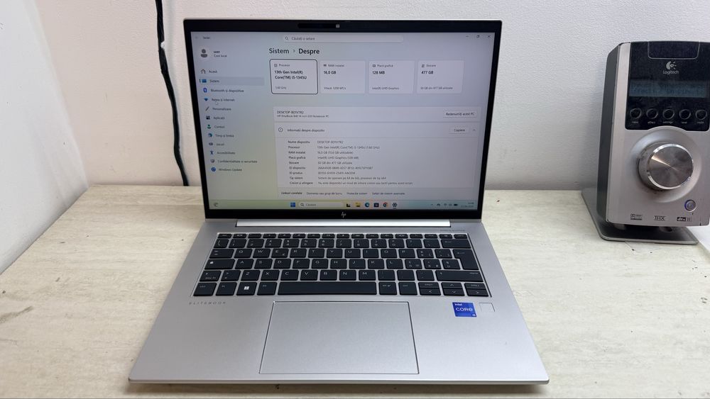 HP Elitebook 840 G10 i5-1345u 16 Gb DDR5 512 Nvme  IMPECABIL