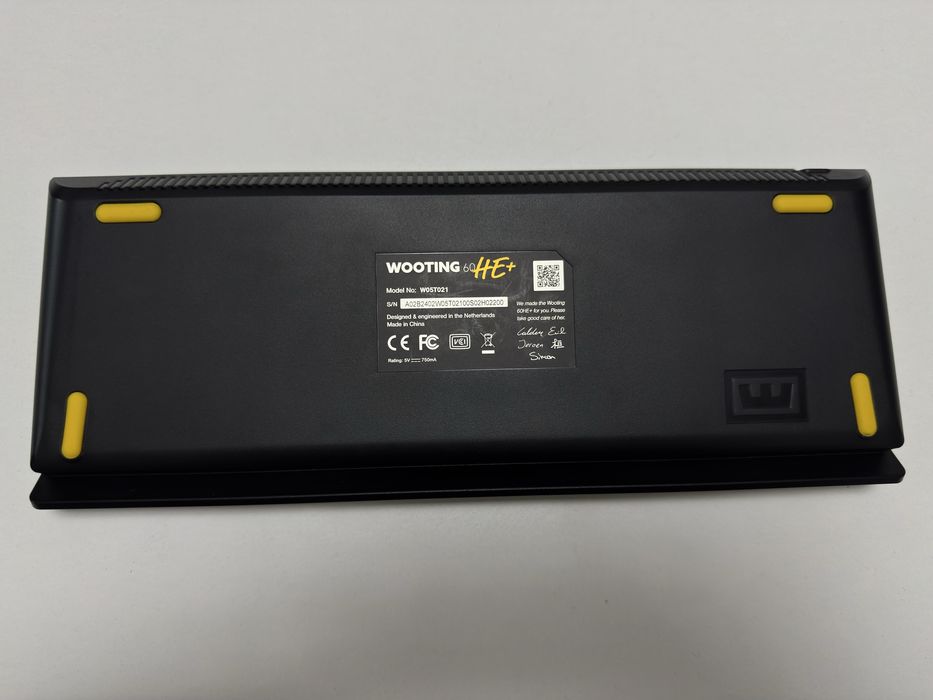 Tastatura Wooting 60he+, layout ISO(uk)