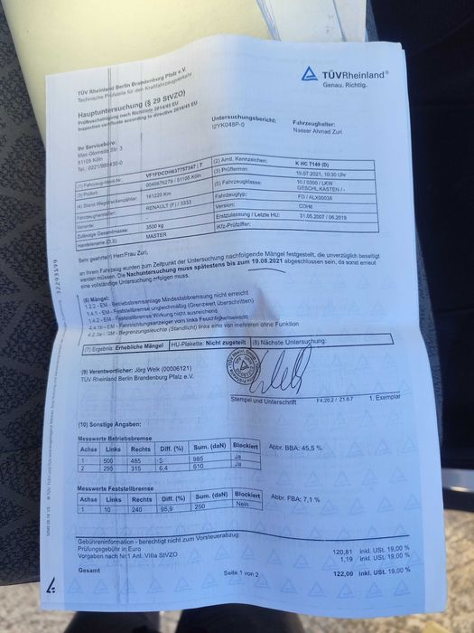 Рено Мастер 2.5dci 120к.с.