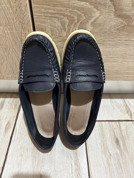 Mocasini/espadrile piele naturala marime 37