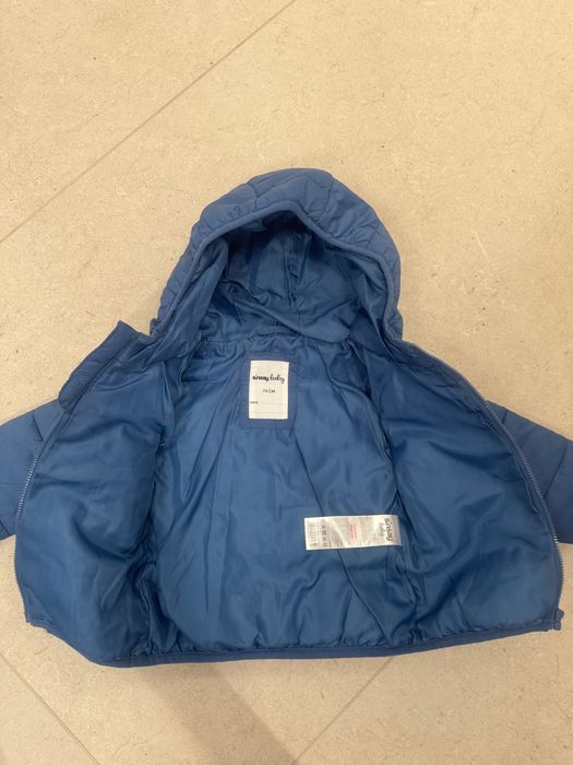 Сет от дънки НМ и преходно яке sinsay. Размер 74, 6-9 месеца.Като нови