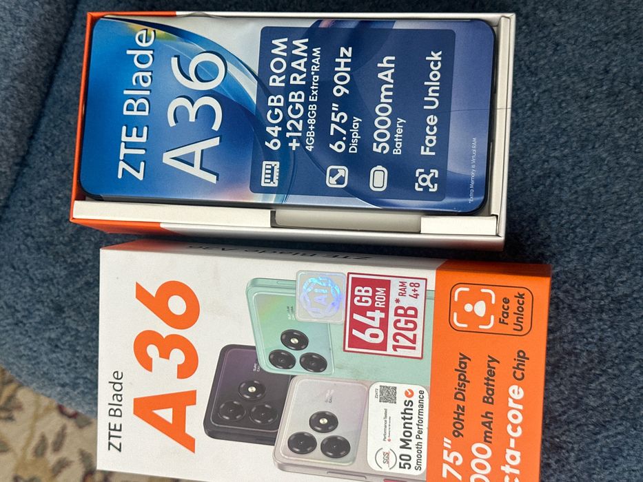 Новый телефон ZTE Blade A34