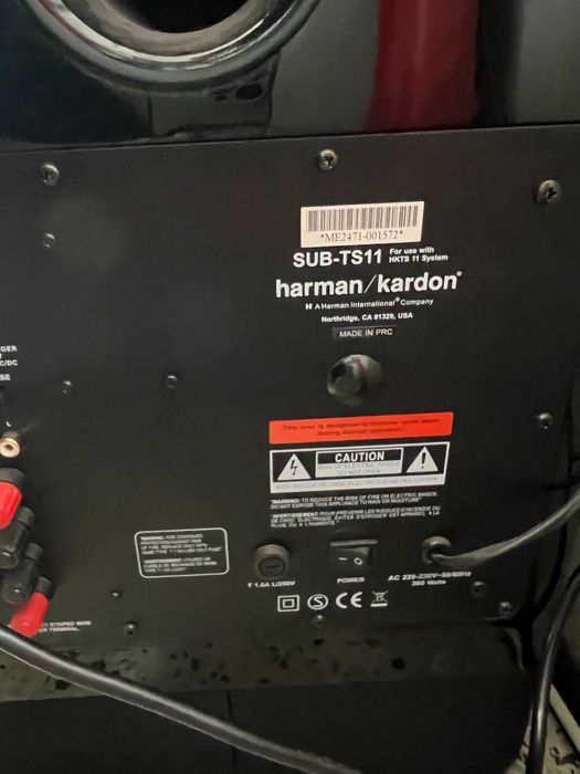 Субуфер/sub с 5бр. тонколони Harman/Kardon/Харман/Кардон TS11 и стойки