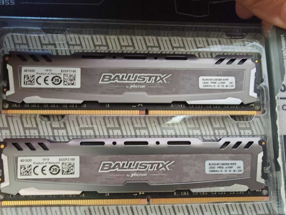 Рам памет Crucial Ballistix 2x8GB 16GB DDR4 3200MHz