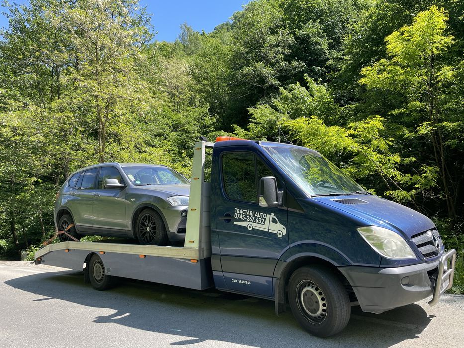 Tractari auto -24/24h-TRANSPORT AUTO , Asistenta rutiera.PLATFORMA 6T