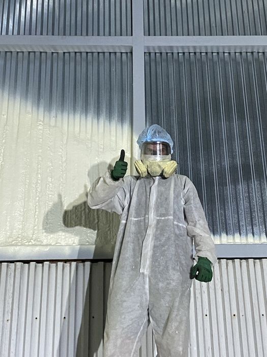 Утепление ППУ пенополиуретаном