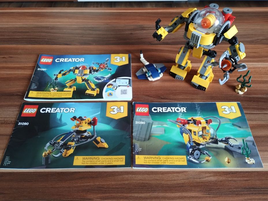 Лего Creator 31090 с книжки