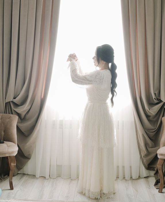 Кружевное платье