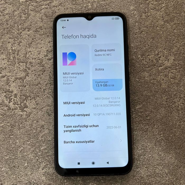Redmi 9c srochni sotiladi