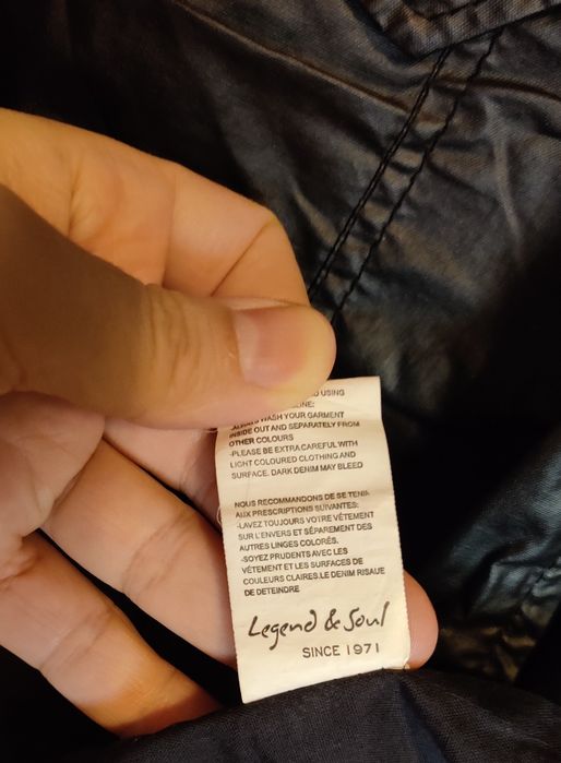 Jacheta Geaca Jacket fâs neagră M