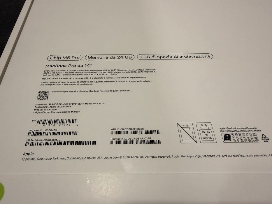 MacBook Pro 14" (2026)