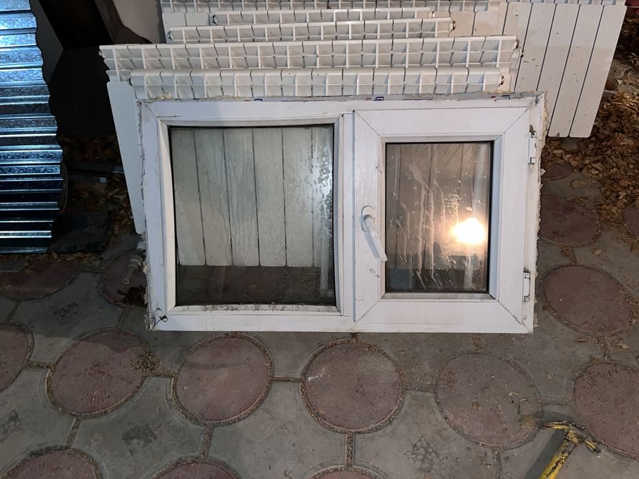 Пластиковое окно ПВХ 98×60 см