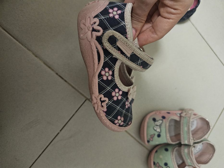 Детски дишащи пантофки 4бр