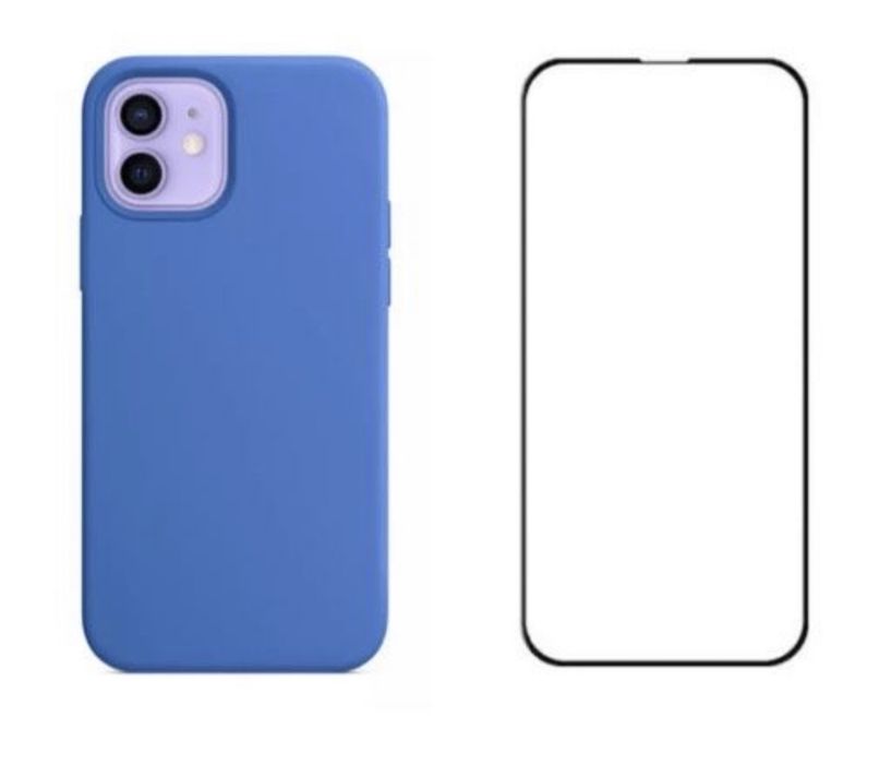 Husa Guardian Case Alcant si Folie Sticla 21D Iphone 13/14/15/PRO/MAX