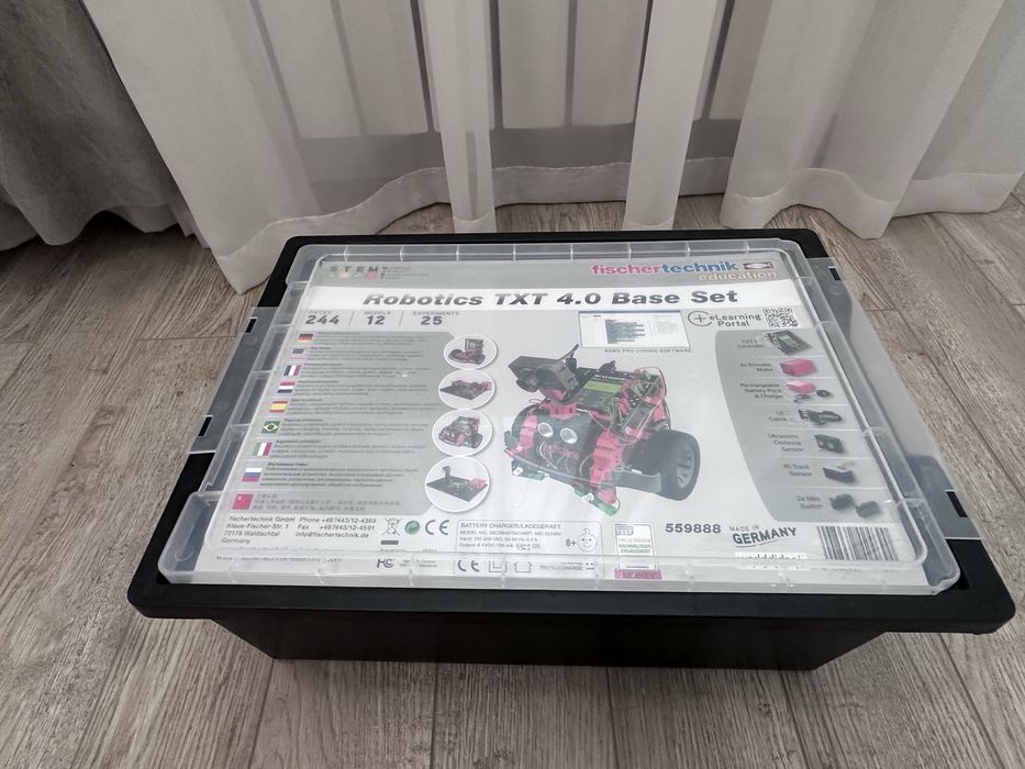 Конструктор Fischertechnik Robotics TXT 4.0 Base + Add-on Competition