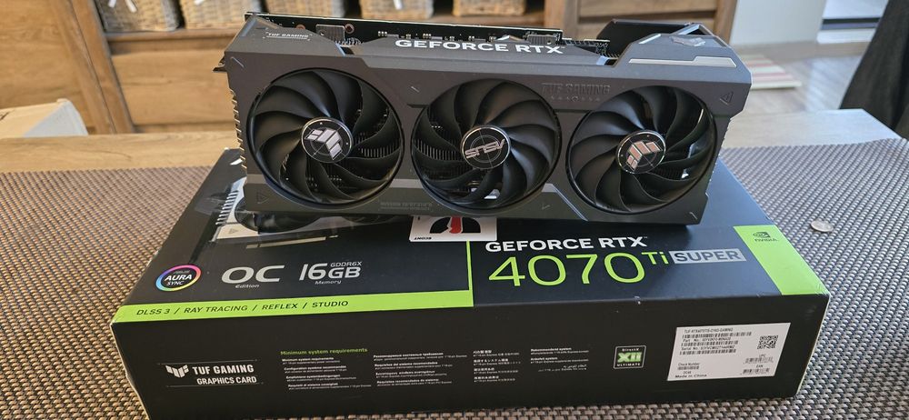 ASUS TUF gaming 4070Ti Super 16GB