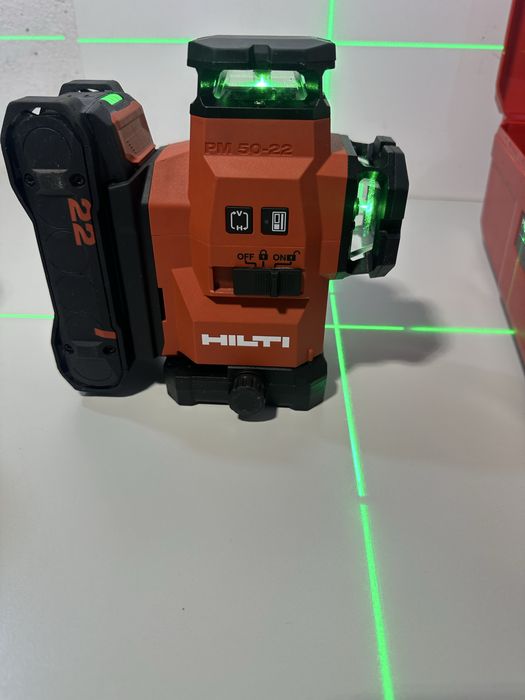 Hilti PM 50 22 nuron 360 grade raza verde