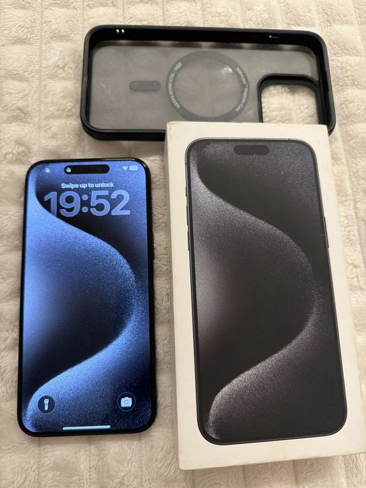 Iphone 15 pro max 512 GB negru