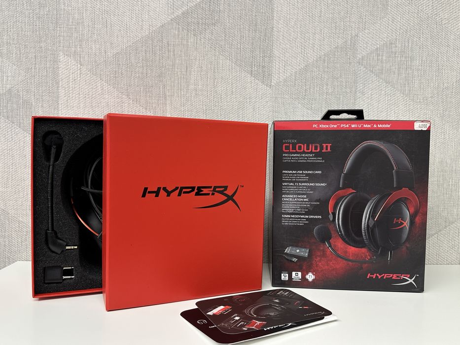 Наушники игровые hyperx cloud 2