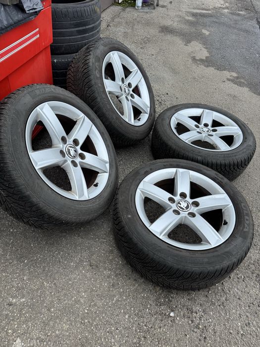Roti iarnă Skoda, VW, Audi, Seat, Mercedes - 205/55 R16 - Dot 4523