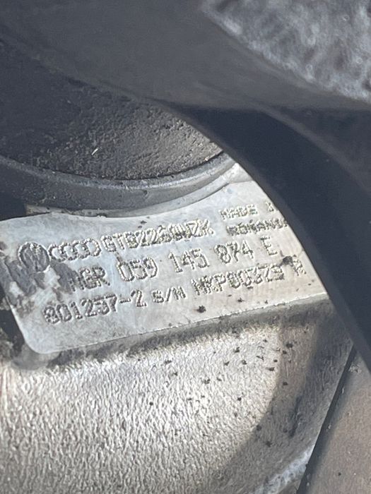 Turbina Audi A8 Iii 4H2, 4H8, 4Hc, 4Hl 2009 - 2018 3.0 Tdi Quattro