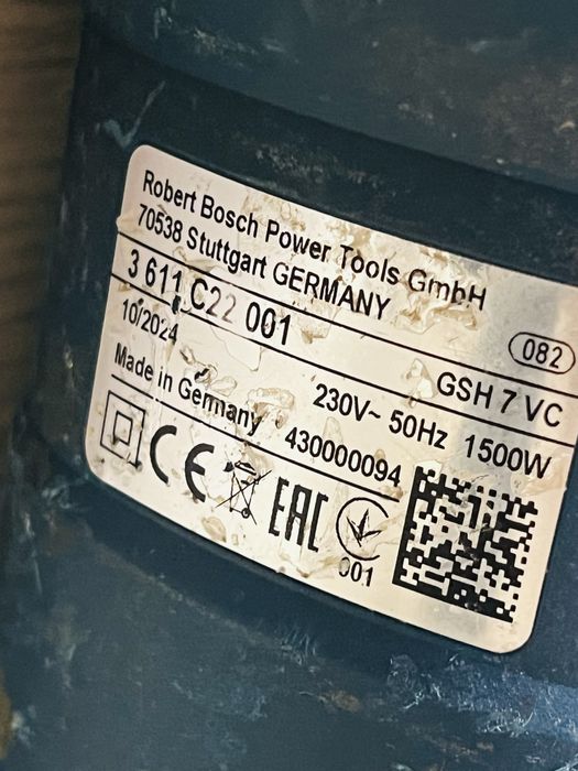 Bosch GSH 7 VC picamar demolator 2024