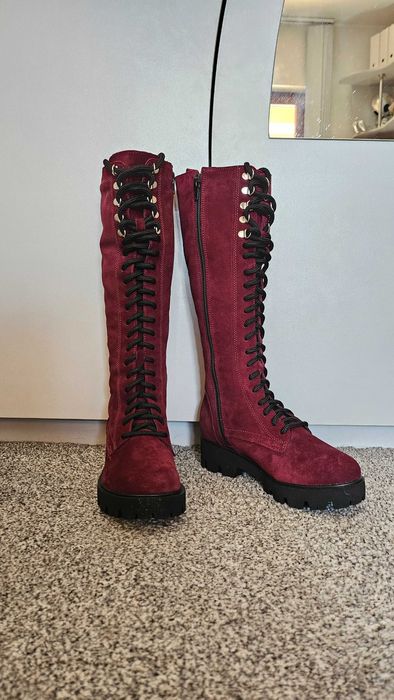 Bocanci înalți punk rock goth 35