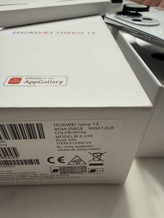 Huawei Nova 13. 256 GB