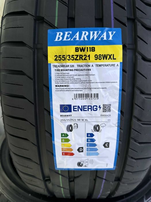 ПРОМО ! ! ! Летен спорт пакет BEARWAY 255/35R21 98W XL 285/30R21 100W
