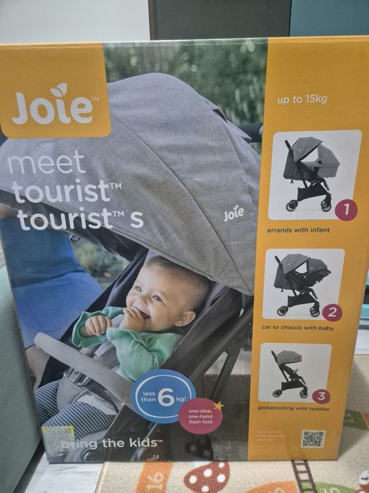Vand carucior pliabil tip troller Joie Tourist,in cutie!