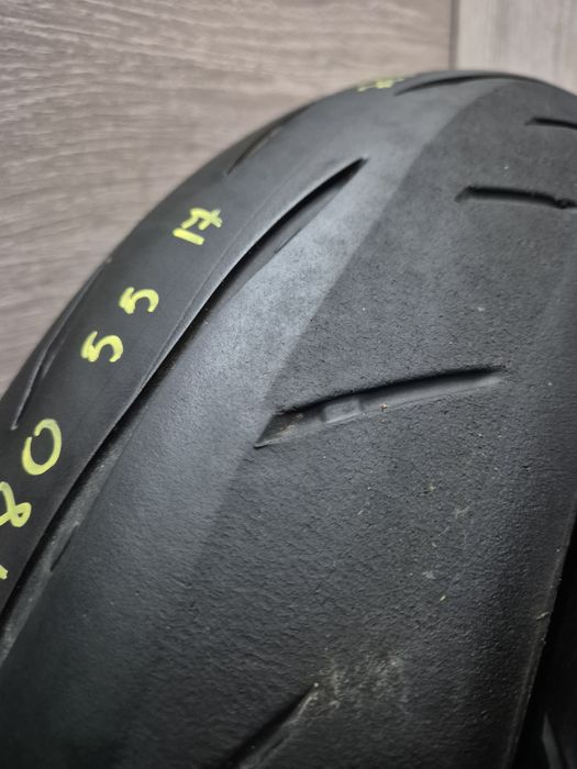 Set anvelope moto 120 70 17 cu 180 55 17 Bridgestone S23 dot 2024