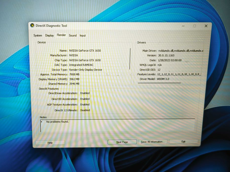 laptop gaming MSI 17.3" katana GF76 i5 11400H 8gb gtx 1650