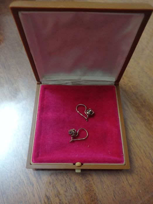 Серьги серебро СССР.