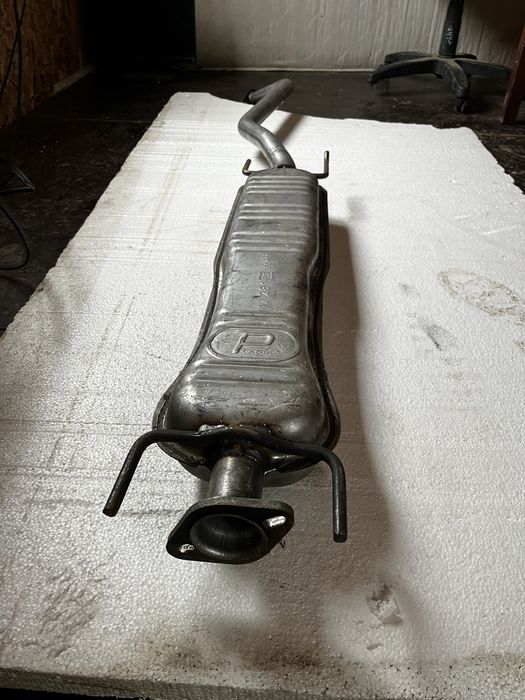 Глушитель на мерседес