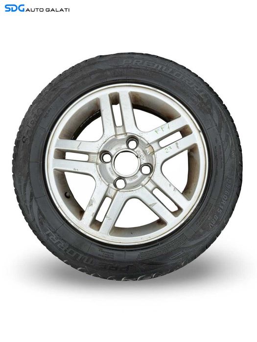 Set 4 Jante Janta Roata Roti Aluminiu 195 60 15 R15 Ford Puma 1997 - 2002 (6Jx15H2 ET 52,5 98AB-DA) [JNT0010]