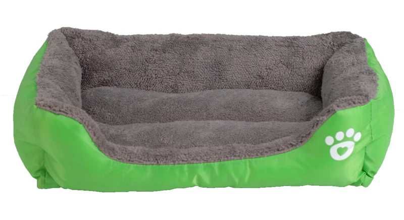 Легло за куче с принт лапичка и мека кохавлия