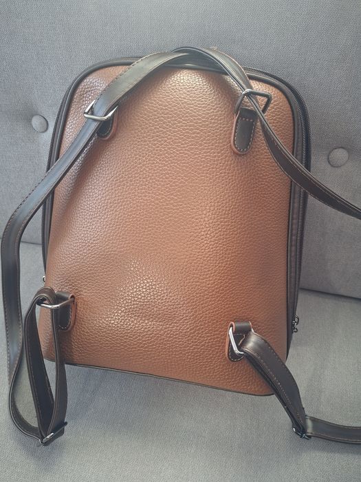 Дамска кожена раница Miami Polo Club