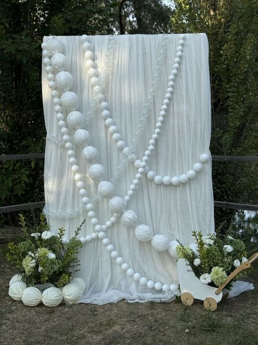 Decor cu fundițe pt evenimente