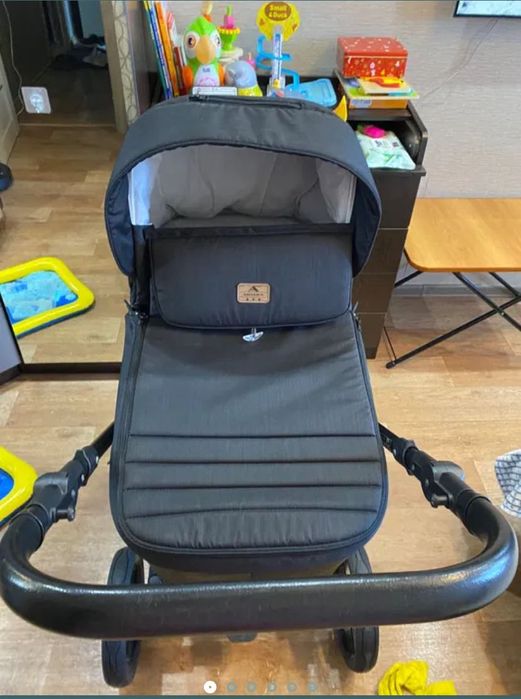 Коляска детская (люлька и прогулочная 2 в 1)