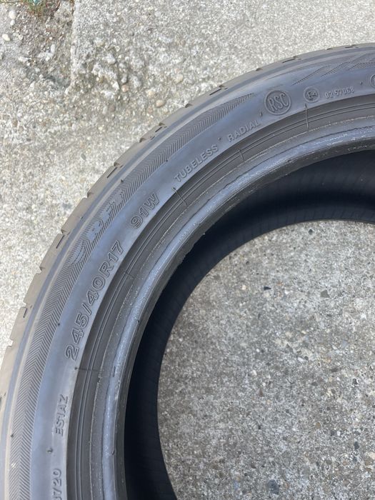 2 anvelope vara 245 40 17 bridgestone vara rft